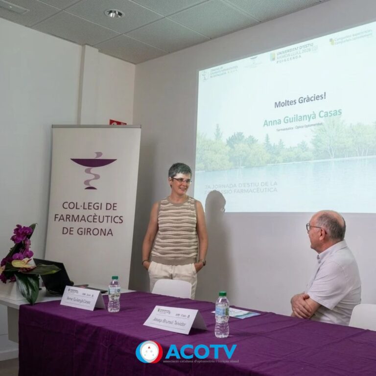 Més informació sobre l'article L’optometria i la teràpia visual, presents a la 7a Jornada d’Estiu de la Professió Farmacèutica