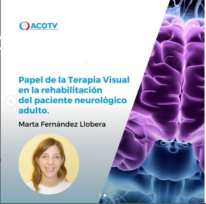 El papel de la terapia visual en la rehabilitación del paciente neurológico adulto