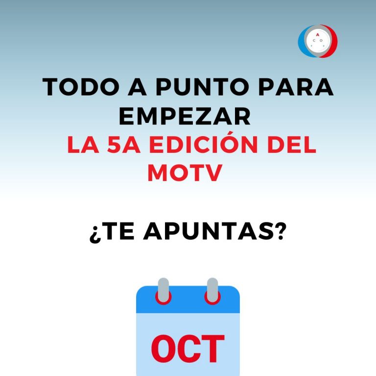 Lee más sobre el artículo Novedades en la 5ª edición del MOTV 