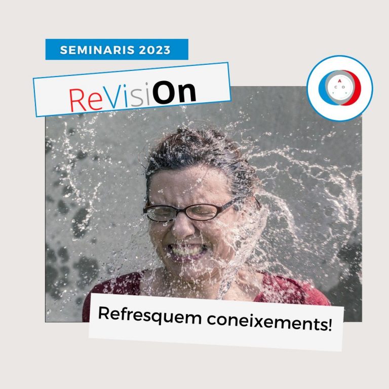 Read more about the article CICLE DE SEMINARIS ReVisiOn 2023