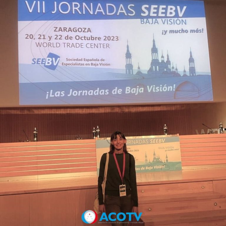 Més informació sobre l'article Representació  de l’ACOTV a les VII Jornades de Baixa Visió